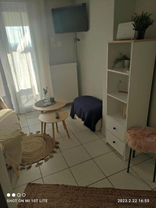 Aigli Sea View Apartment Tesalonika Bagian luar foto