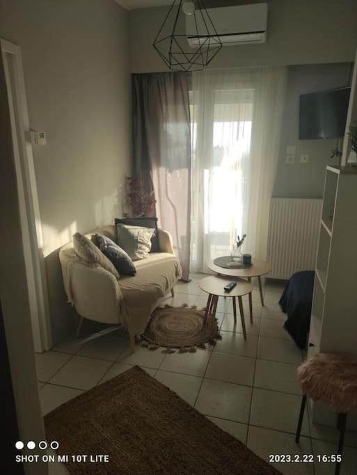 Aigli Sea View Apartment Tesalonika Bagian luar foto