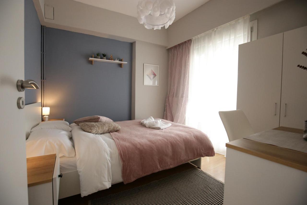 Aigli Sea View Apartment Tesalonika Bagian luar foto